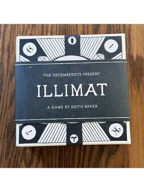 Illimat by Keith Baker Twogether Studios 2017  Card Board Game Missing Cloth Bag